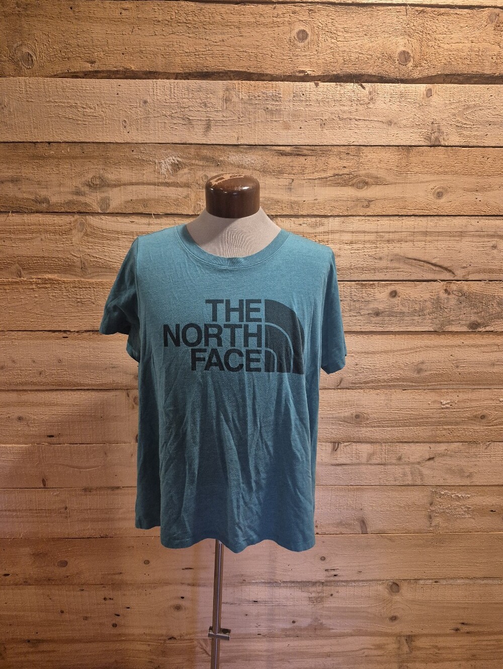 5/$30 Or 10/$50 The North Face Teal Short Sleeve Logo Tee